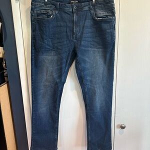 Kenneth Cole Dark Blue Straight Jeans